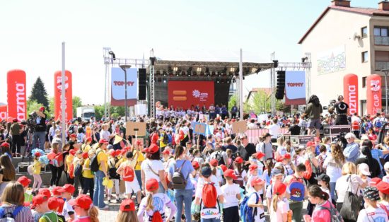Ceremonial opening of the 28th Plazma Youth Sports Games in Zaprešić / Croatia