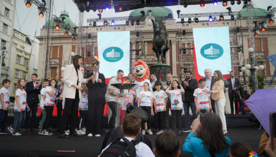 Spectacular opening of the new season of the Plazma Youth Sports Games in Belgrade