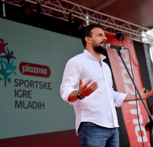 Ceremonial opening of the 14th Plazma Youth Sports Games in Sarajevo / Ilidža (B&H)