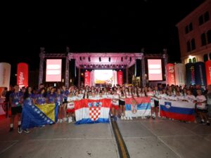 Split Once Again Becomes the Center of Sport, Friendship, and Fair Play
