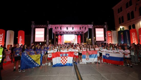 Split Once Again Becomes the Center of Sport, Friendship, and Fair Play