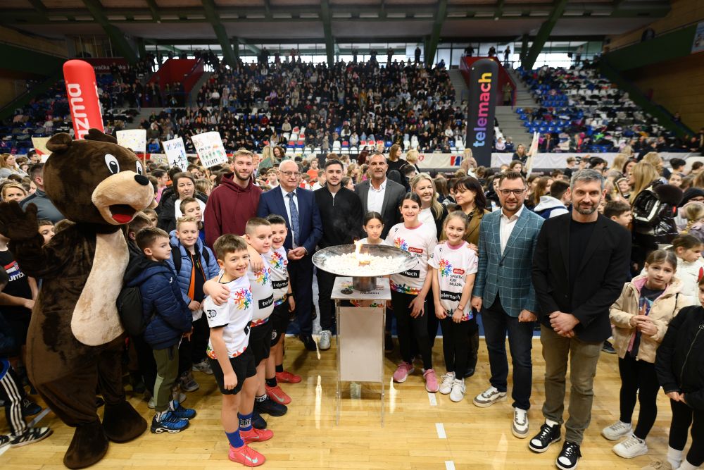 Telemach Sports Day in Karlovac Brings Together 1500 Children