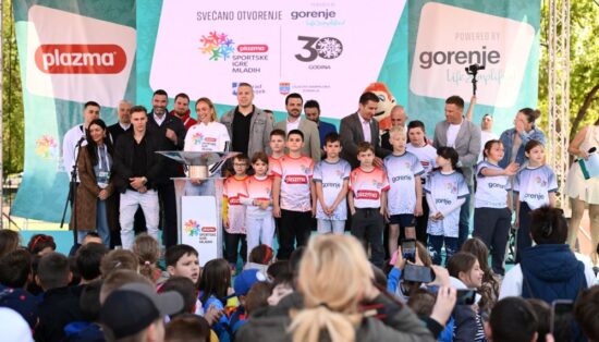 More Than 3,000 Children Open the Jubilee 30th Season of the Plazma Youth Sports Games in Osijek